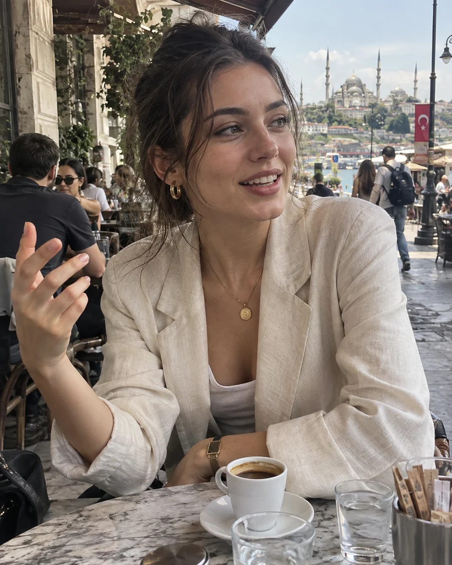 AI Studio için aı model / lifestyle temsili UGC çekimi